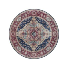 Kusový koberec Asmar 104017 Indigo/Blue kruh FORLIVING