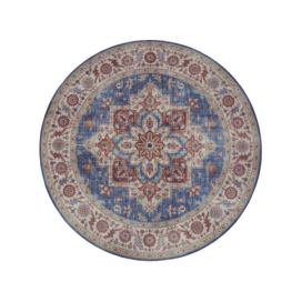 Kusový koberec Asmar 104001 Jeans/Blue kruh FORLIVING