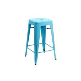 Barová židle Niort 66 cm modrá