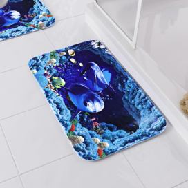 Die moderne Hausfrau Koupelnová předložka Oceán