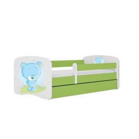 Kocot kids Dětská postel Babydreams víla s křídly modrá, varianta 70x140, bez šuplíků, s matrací