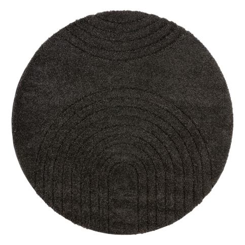Černý koberec Mint Rugs Norwalk Fergus, ø 160 cm Bonami.cz