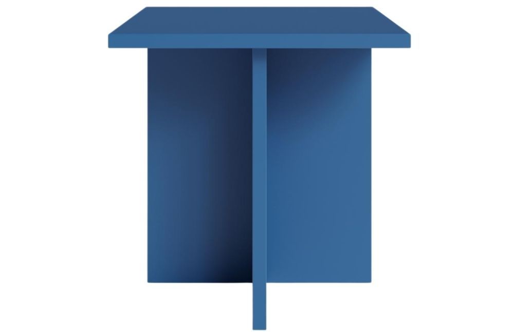 Modrý konferenční stolek MOJO MINIMAL 39,5 x 39,5 cm - Designovynabytek.cz