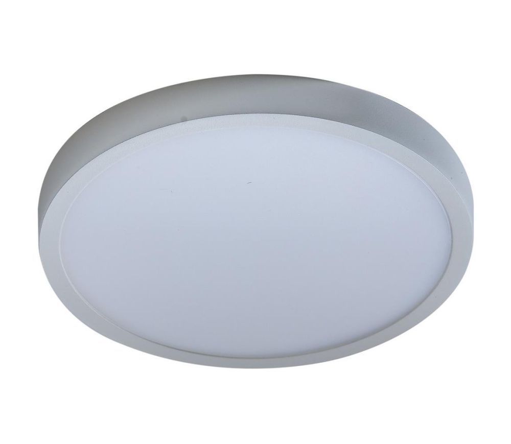 Azzardo Azzardo  - LED Stropní svítidlo MALTA LED/18W/230V pr. 22,5 cm bílá  -  Svět-svítidel.cz
