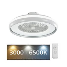  LED Stropní svítidlo s látorem LED/32W/230V 3000-6500K šedá + DO 
