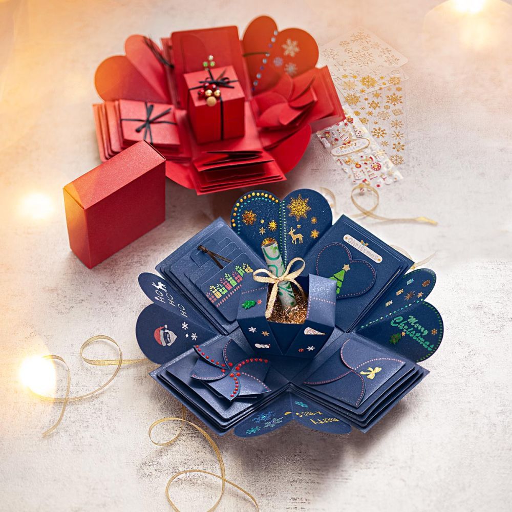 Weltbild Vánoční dárkové krabičky na překvapení, sada 2 ks - Velký Košík