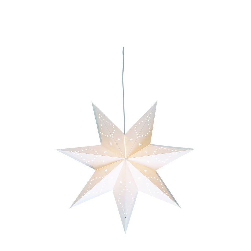 Bílá světelná dekorace s vánočním motivem ø 45 cm Saturnus – Markslöjd - Bonami.cz