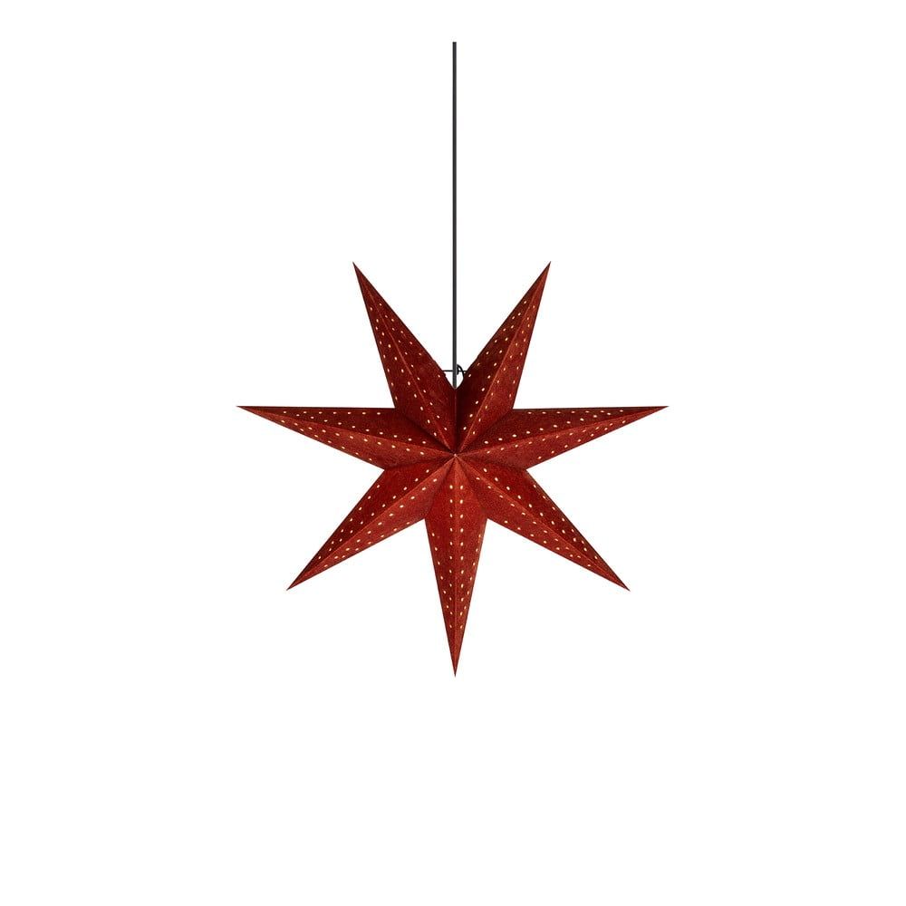 Červená světelná dekorace s vánočním motivem ø 45 cm Embla – Markslöjd - Bonami.cz