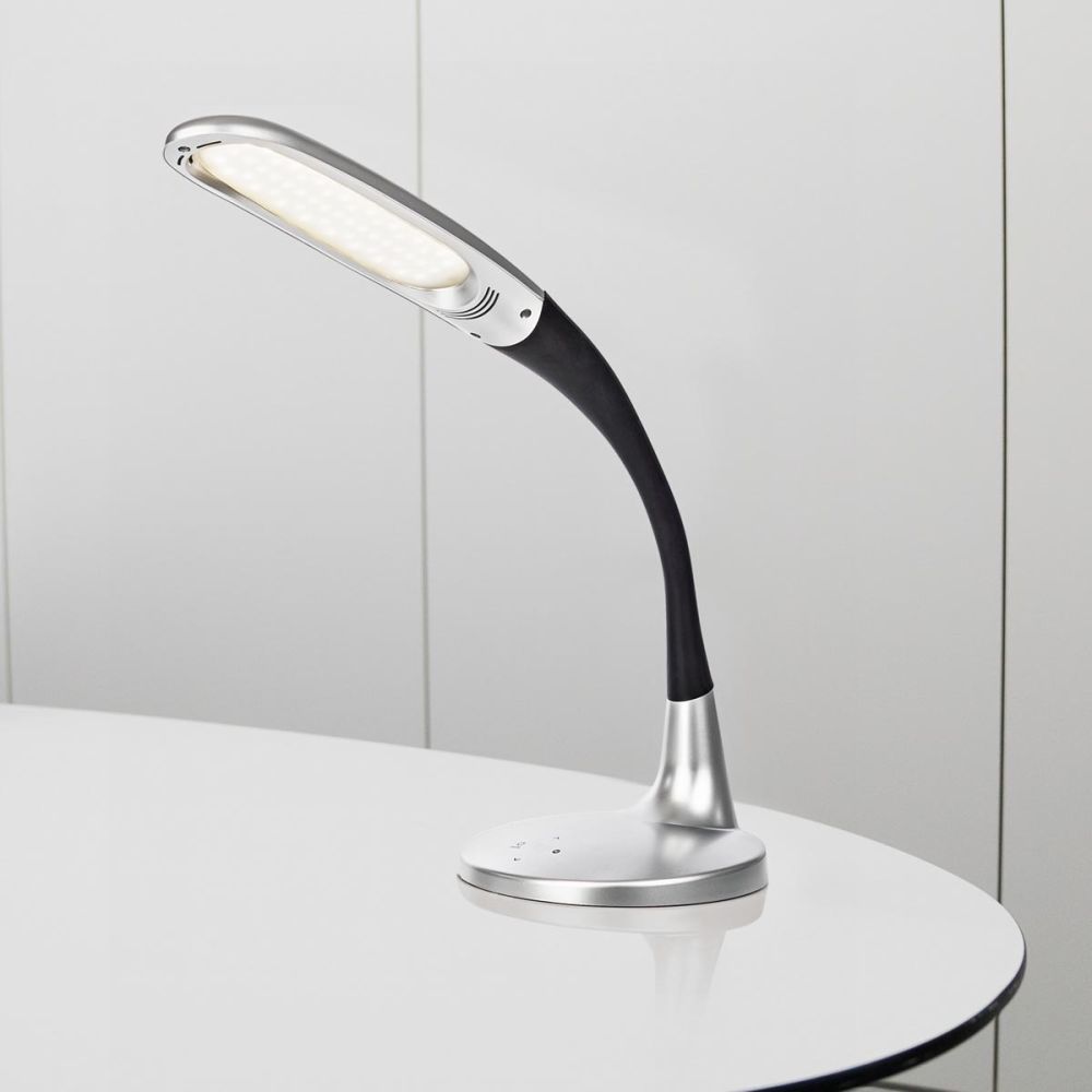 Weltbild LED Stolní lampa s denním světlem, stříbrná - Velký Košík