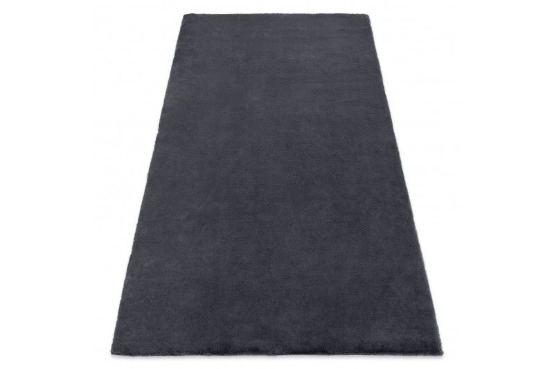 Dywany Lusczow Kusový koberec BUNNY tmavě šedý, velikost 140x190 - Houseland.cz
