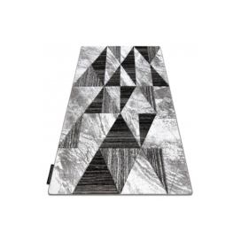 Dywany Lusczow Kusový koberec ALTER Nano trojúhelníky šedý, velikost 120x170