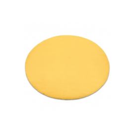 Dywany Lusczow Kulatý koberec BUNNY žlutý, velikost kruh 100 Houseland.cz