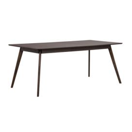 ROWICO Dřevěný jídelní stůl YUMI hnědý 190x90cm