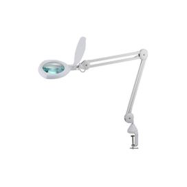  LED Stmívatelná stolní lampa s lupou a klipem LED/8W/12/230V 