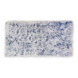 Kontrast Kusový koberec s vysokým vlasem OMBRE 120 x 160 cm - modrý Houseland.cz