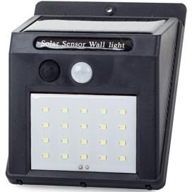 Verk 01376 Nástěnné solární svítidlo s pohybovým senzorem - 20 LED