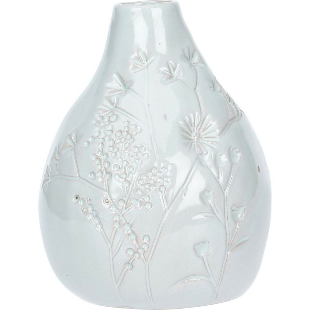 Porcelánová váza s dekorem květin Lena, 10,5 x 14 cm - 4home.cz