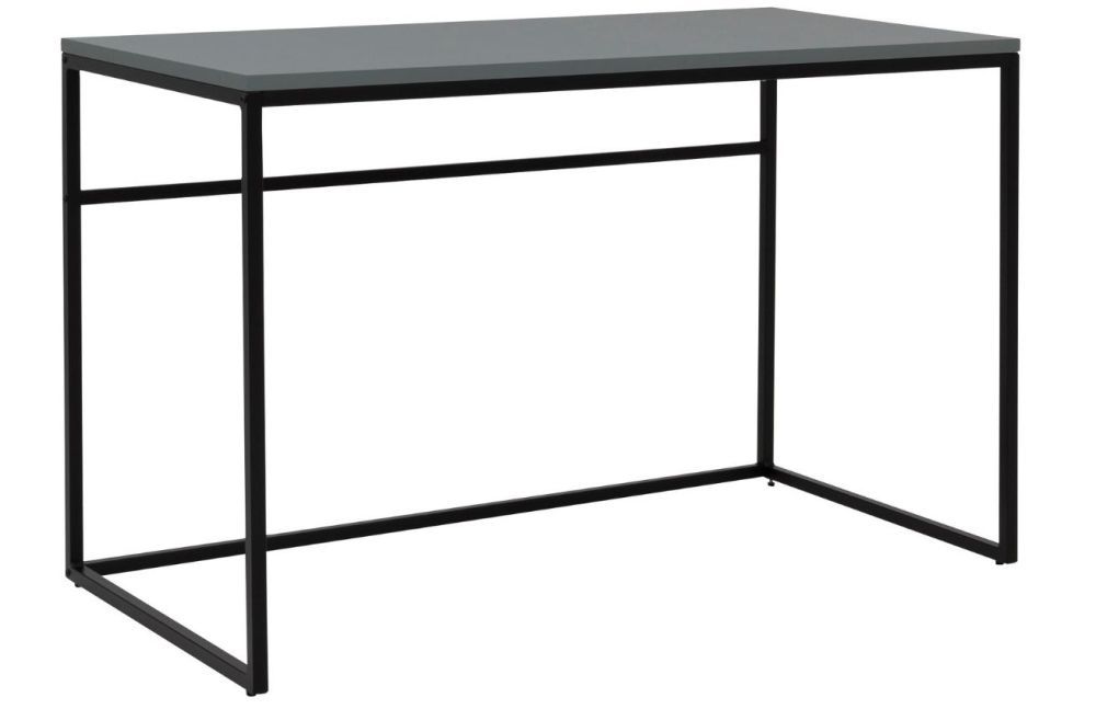Matně zelený lakovaný pracovní stůl Tenzo Lipp 118 x 60 cm - Designovynabytek.cz