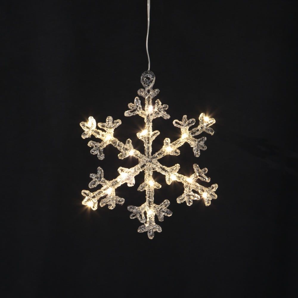 Světelná dekorace s vánočním motivem Icy Snowflake – Star Trading - Bonami.cz
