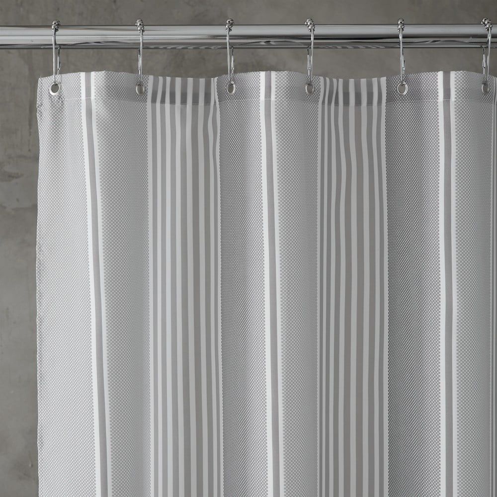 Sprchový závěs 180x180 cm Textured Stripe - Catherine Lansfield - Bonami.cz
