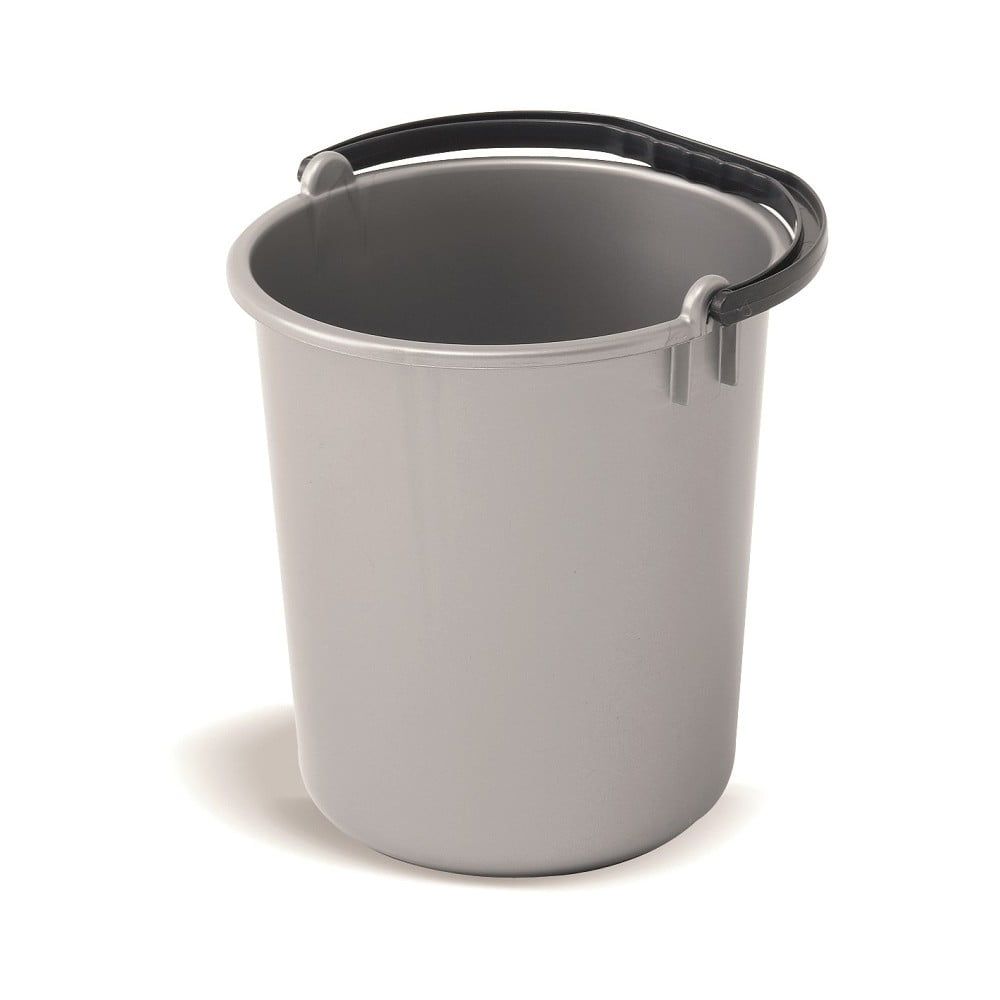 Šedý plastový kbelík 9 l - Addis - Bonami.cz