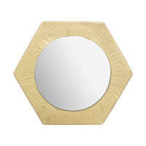 Atmosphera Dekorativní zrcadlo ROMY, 18 x 18 cm, zlatý rám EDAXO.CZ s.r.o.