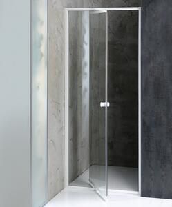 Aqualine AMICO sprchové dveře výklopné 1040-1220x1850 mm, čiré sklo G100 - Favi.cz