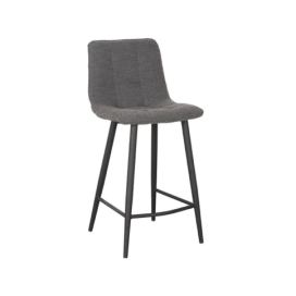 LABEL51 Barová židle JELT šedá 92cm