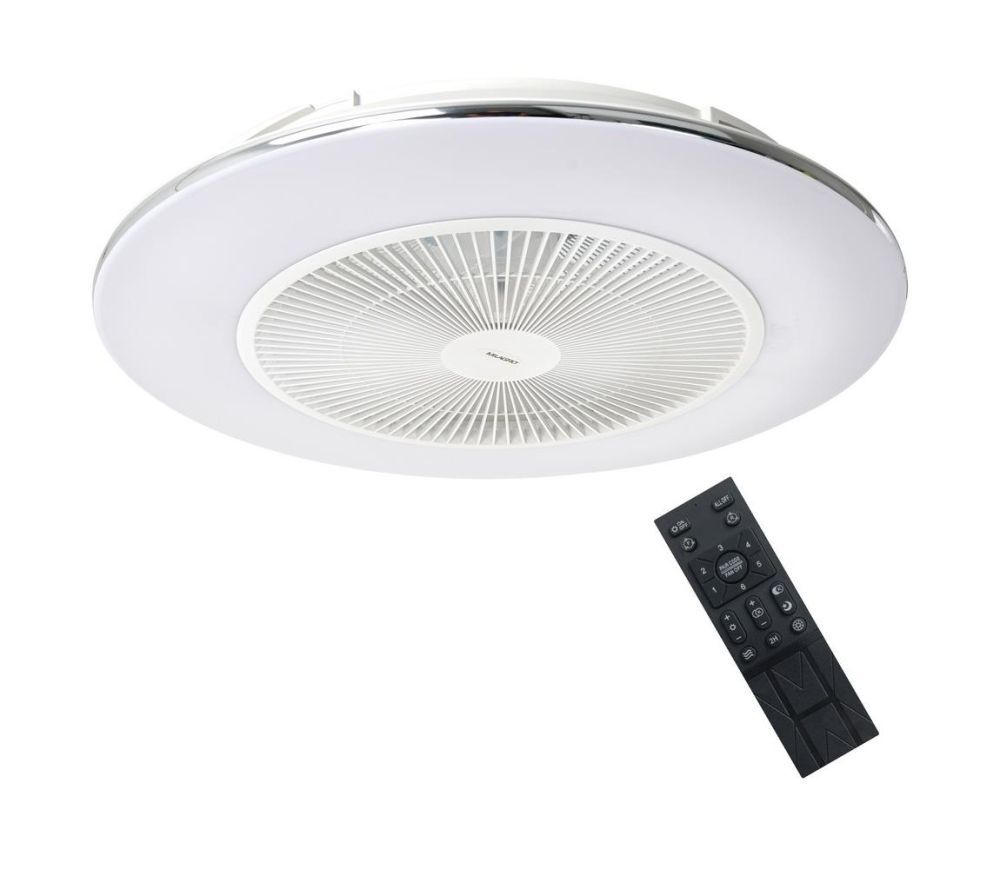  LED Stmívatelné stropní svítidlo s látorem ARIA LED/38W/230V bílá + DO  -  Svět-svítidel.cz