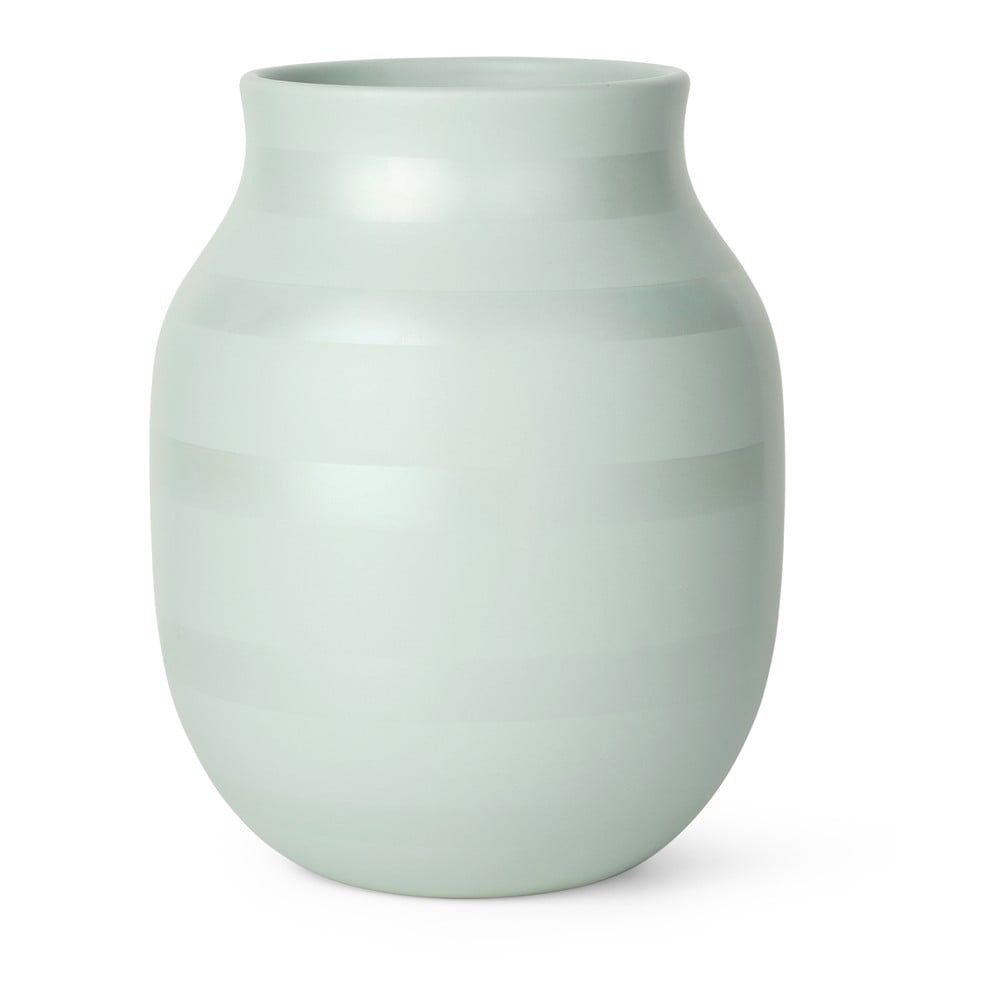 Světle zelená keramická váza ø 16 cm Omaggio - Kähler Design - Bonami.cz