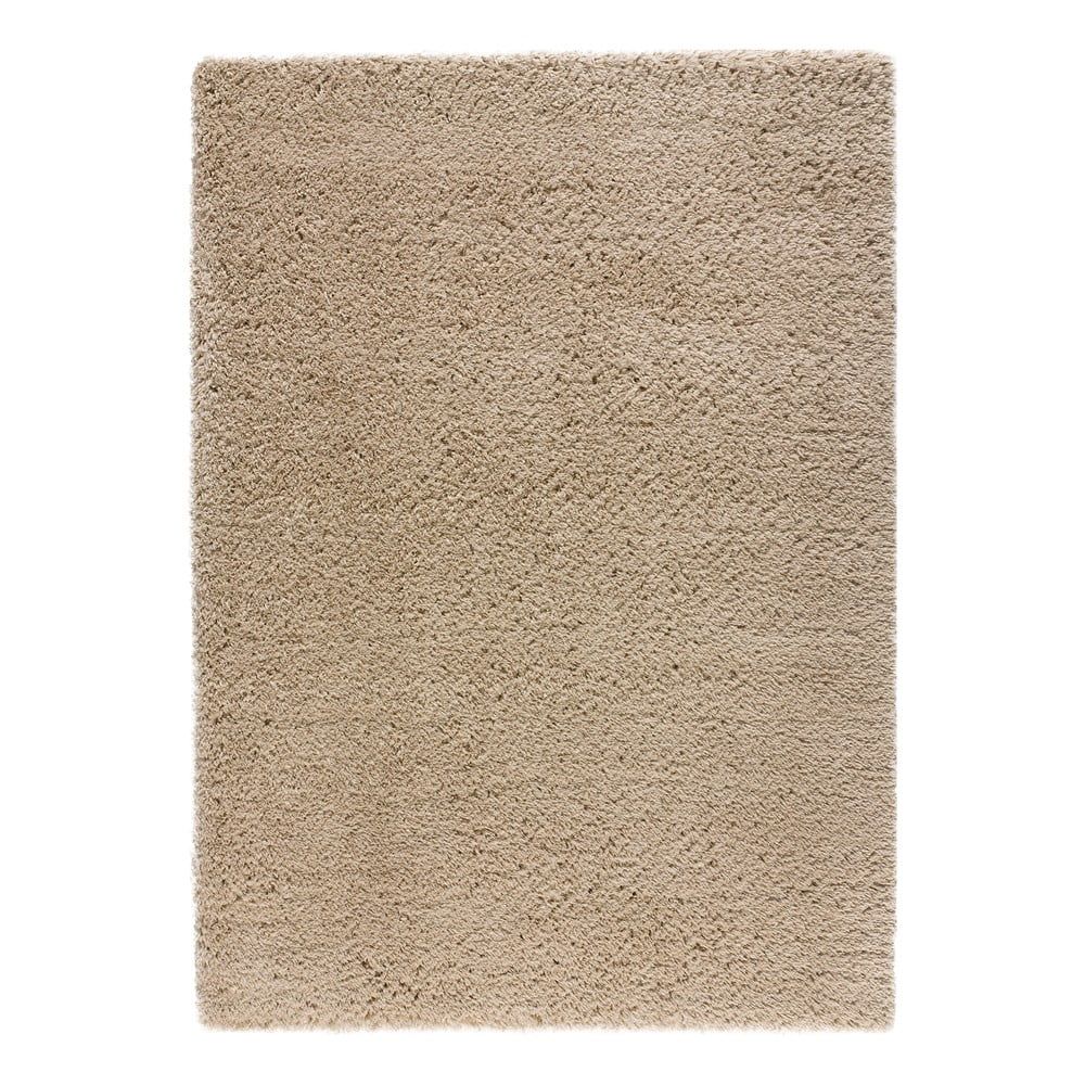 Béžový koberec 200x140 cm Shaggy Reciclada - Universal - Bonami.cz