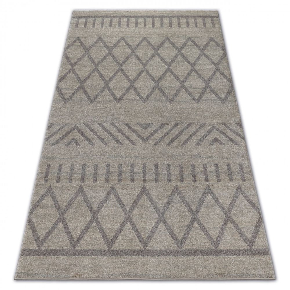 Dywany Lusczow Kusový koberec SOFT BOHO krémovo-béžový, velikost 120x170 - Houseland.cz