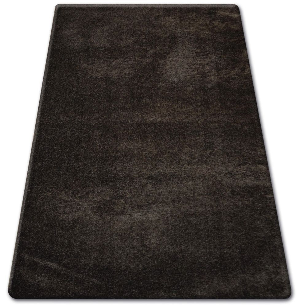 Dywany Lusczow Kusový koberec SHAGGY MICRO hnědý, velikost 120x170 - Houseland.cz