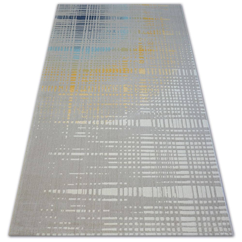 Dywany Lusczow Kusový koberec SCANDI 18216/051 - pásy kostkovaný, velikost 120x170 - Houseland.cz