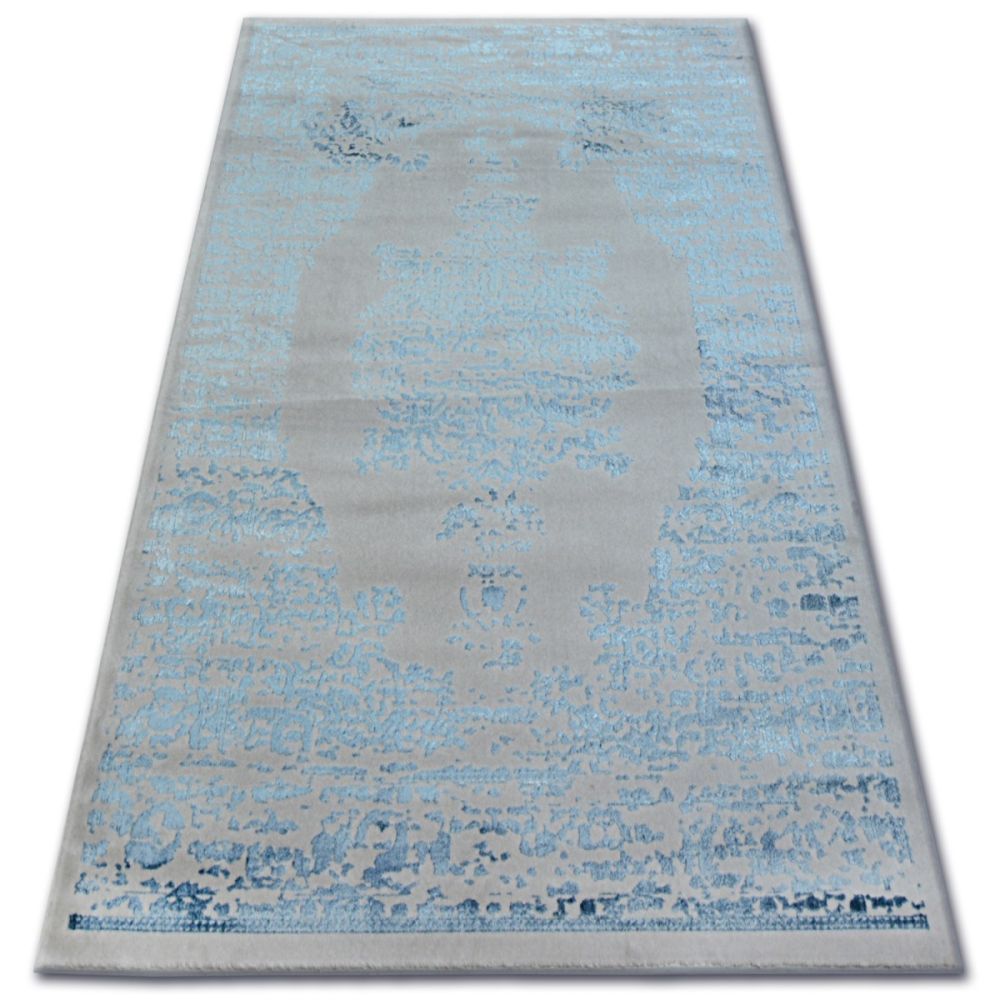Dywany Lusczow Kusový koberec MANYAS Mariet šedo-modrý, velikost 120x180 - Houseland.cz