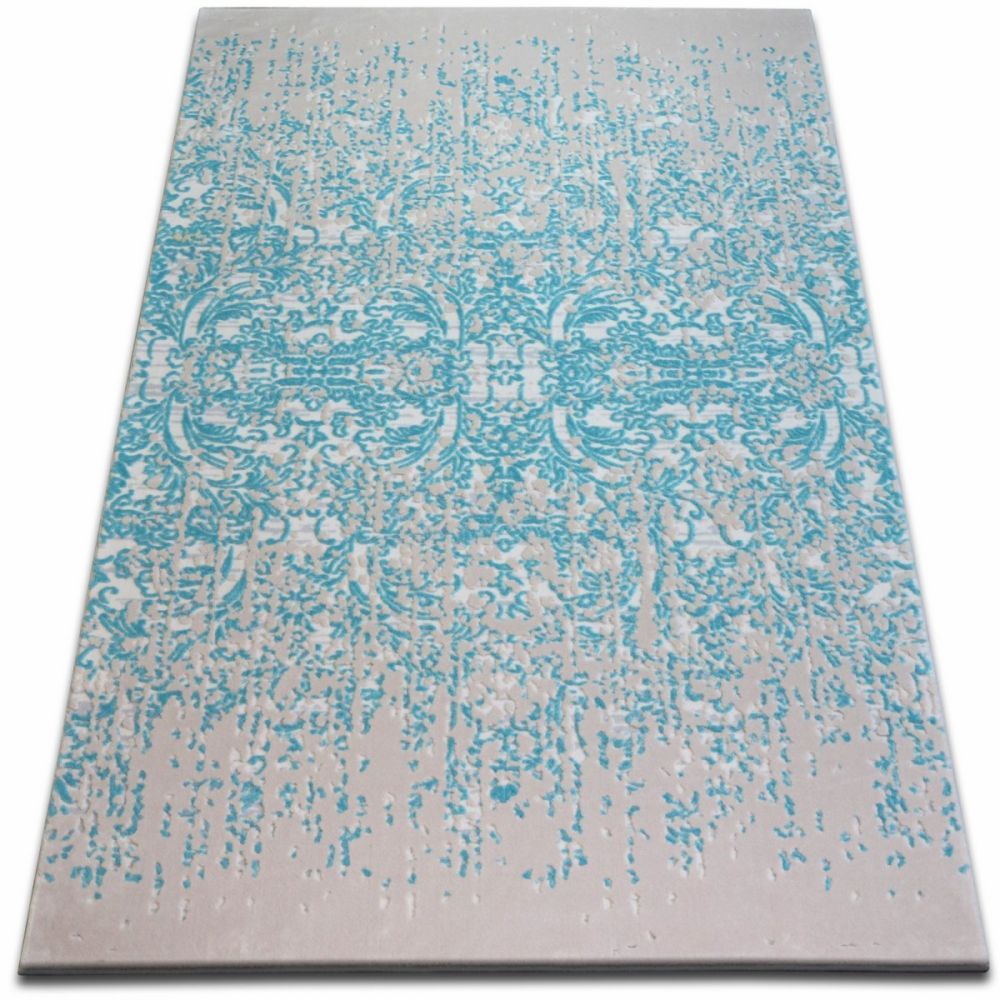 Dywany Lusczow Kusový koberec BEYAZIT Wygga modrý, velikost 120x180 - Houseland.cz