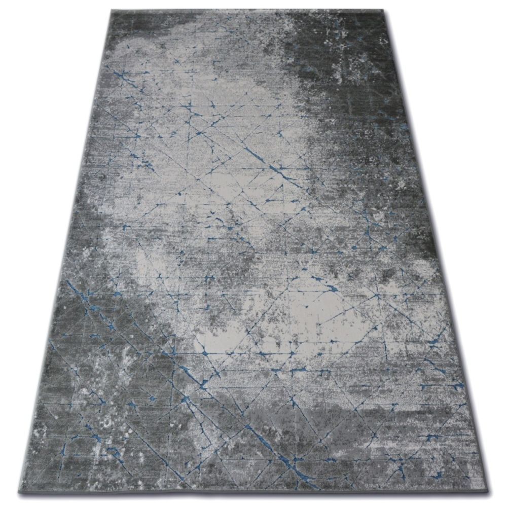 Dywany Lusczow Kusový koberec ACRYLOVY YAZZ 6076 světle šedý / tmavě šedý, velikost 133x190 - Houseland.cz