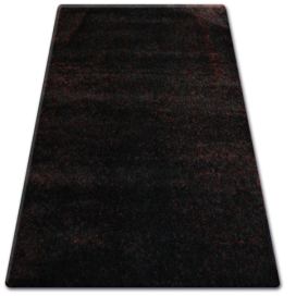 Dywany Lusczow Kusový koberec SHAGGY NARIN černo-červený, velikost 180x270 Houseland.cz