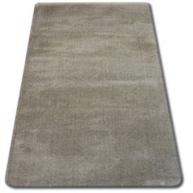 Dywany Lusczow Kusový koberec SHAGGY MICRO tmavě béžový, velikost 120x170 Houseland.cz