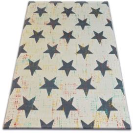 Dywany Lusczow Kusový koberec SCANDI 18209/063 - hvězda, velikost 140x200