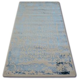 Dywany Lusczow Kusový koberec MANYAS Vadia krémovo-modrý, velikost 120x180 Houseland.cz