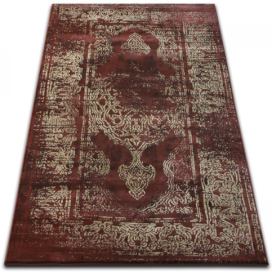 Dywany Lusczow Kusový koberec DROP JASMINE 456 tmavě béžový, velikost 133x190 Houseland.cz