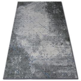 Dywany Lusczow Kusový koberec ACRYLOVY YAZZ 6076 světle šedý / tmavě šedý, velikost 133x190 Houseland.cz