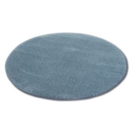 Dywany Lusczow Kulatý koberec SHAGGY MICRO šedý, velikost kruh 100