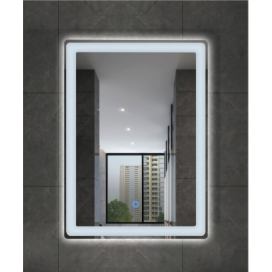 IREDA Koupelnové zrcadlo s LED osvětlením, 80 x 60 cm Kokiskashop.cz