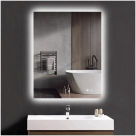   IREDA Koupelnové zrcadlo s LED osvětlením, 70 x 50 cm\r\n