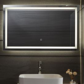   Aquamarin Koupelnové zrcadlo s LED osvětlením, 100 x 60 cm\r\n Kokiskashop.cz