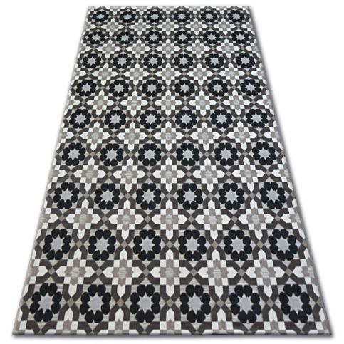 Dywany Lusczow Kusový koberec LISBOA 27206/875 květiny hnědý, velikost 120x170 Houseland.cz