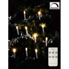 Nexos Vánoční svíčky na stromeček - bezdrátové, 10 ks