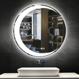 IREDA Koupelnové zrcadlo s LED osvětlením, 70 cm\r\n